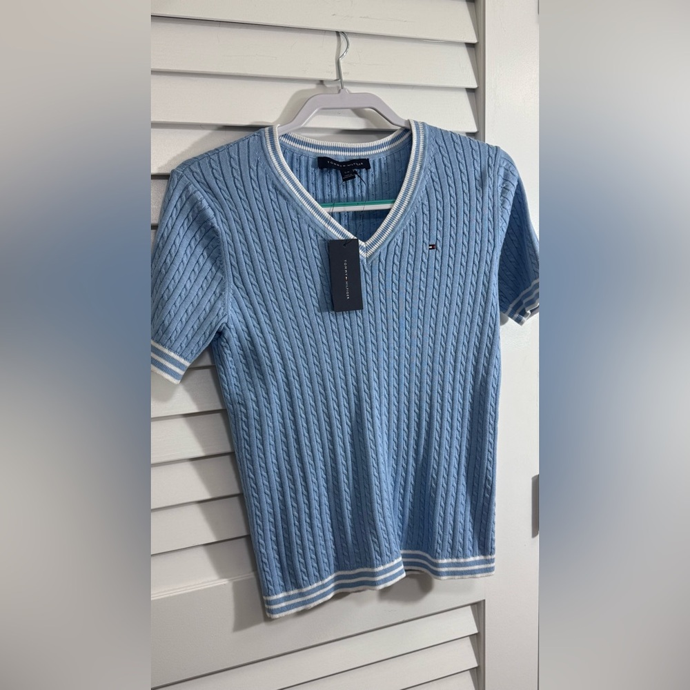 Tommy Hilfiger WOMEN’S Blue T-shirt, size S